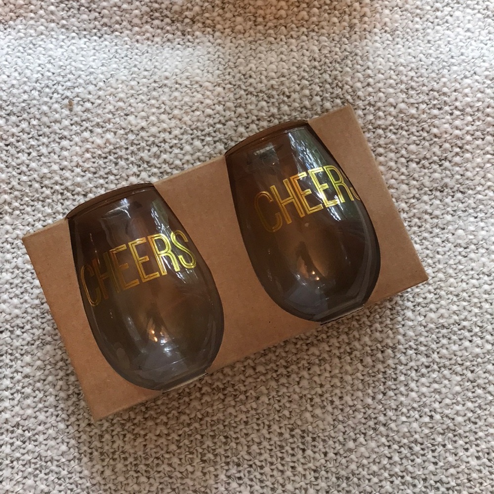 Target Stemless Wine Glasses (Still in Box!)